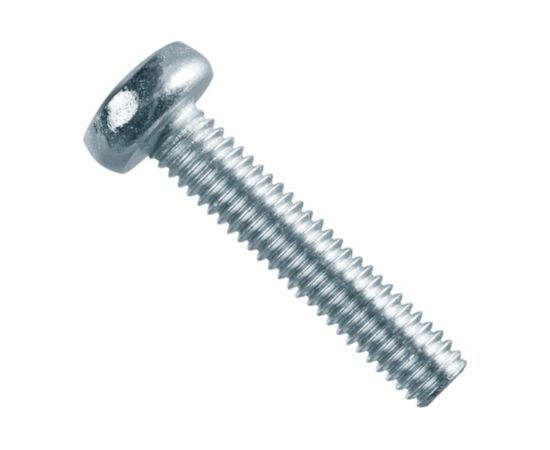 Винт КРЕП-КОМП полуцилиндрическая головка, цинк DIN7985 6х100 7шт вц6100мф 