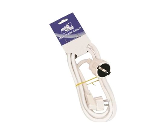 Силовой удлинитель MTG с муфтой 5м 3x1,00мм2 белый 29643 