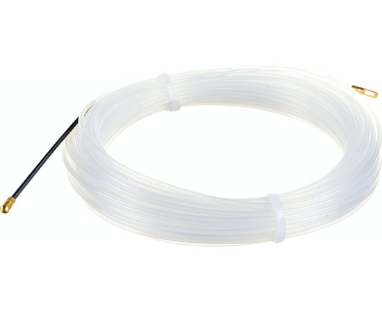 Нейлоновая кабельная протяжка TDM НКП диаметр 3мм длина 25м с наконечниками, белая SQ0590-0005 