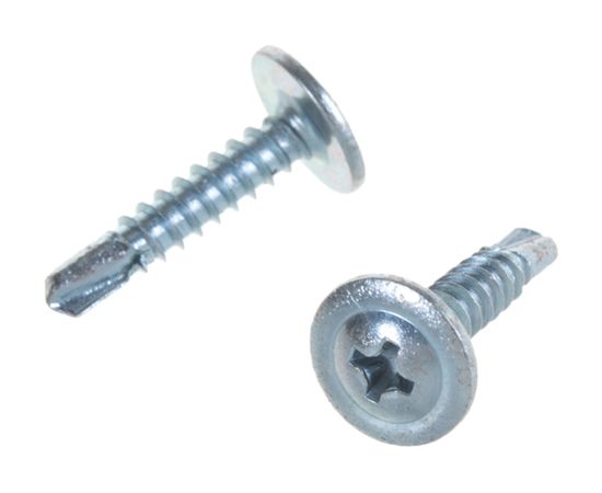 Саморез с прессшайбой Метизный двор 4,2х19 сверло уп. 1 кг 4690441023520 