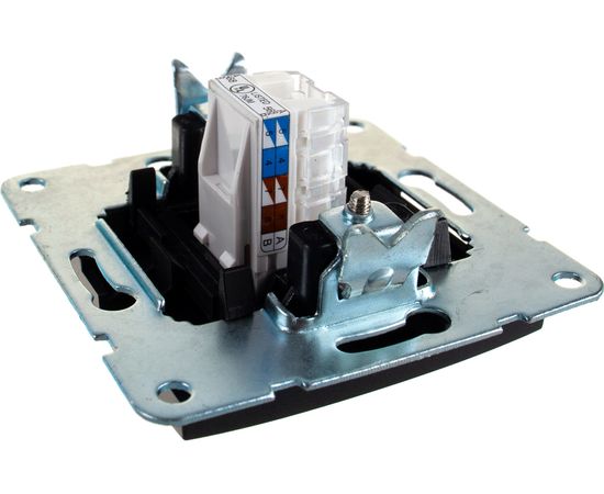 Компьютерная розетка LK Studio RJ-45, категория 5е, с накладкой, черный бархат 866108-1 – изображение 2