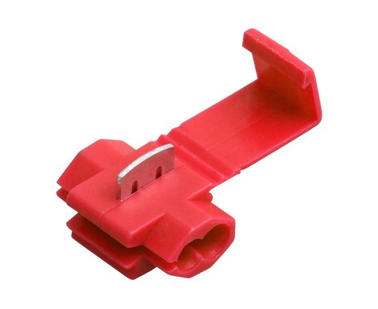 Прокалывающий ответвитель REXANT 0.5-1.0 мм2, ОВ-1/3MY красный 5 шт 06-0426-A – изображение 2