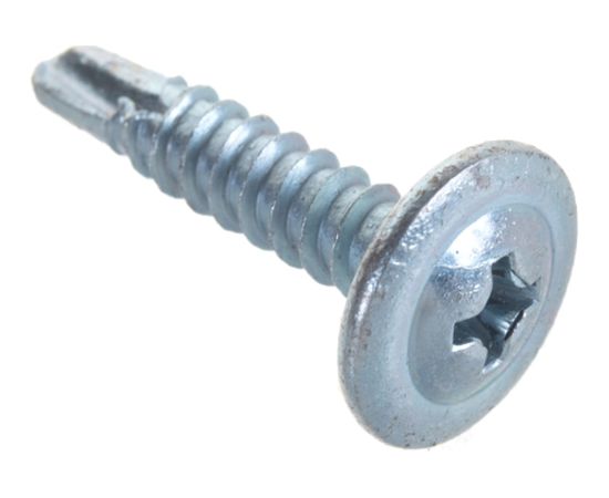 Саморез с прессшайбой Метизный двор 4,2х19 сверло уп. 1 кг 4690441023520 – изображение 2