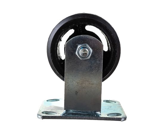 Колесо большегрузное обрезиненное неповоротное FCD42 100 мм MFK-TORG 1081100 – изображение 2