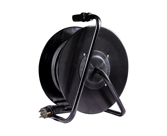 Силовой удлинитель на металлической катушке АТЛАНТ КГ 4000 Вт 30м IP 44 (с заземлением) 50034 – изображение 2