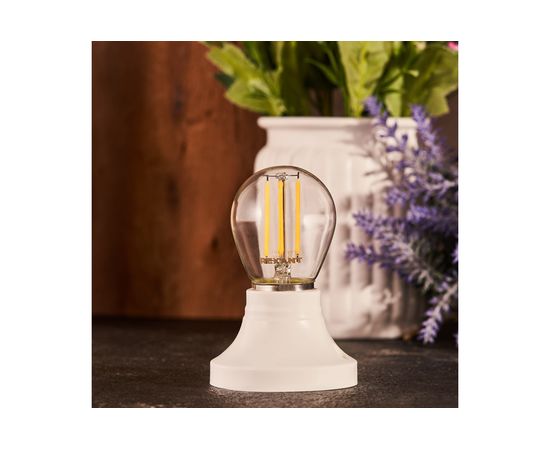 Филаментная лампа REXANT Шарик GL45 9.5 Вт 2700K E27 604-131 – изображение 2