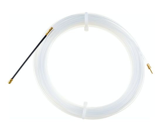 Нейлоновая кабельная протяжка TDM НКП диаметр 3мм длина 25м с наконечниками, белая SQ0590-0005 – изображение 2