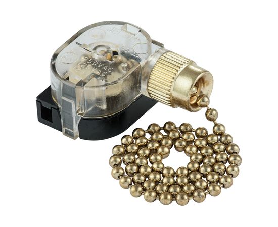 Выключатель duwi цепочка-металл 2А, цвет: золото 24463 9 – изображение 2