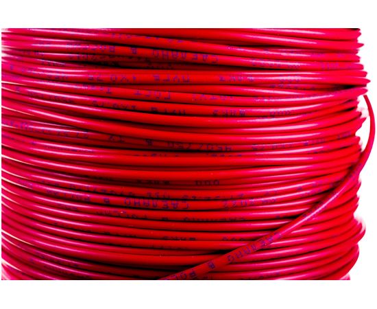 Провод ПУГВ Торкабель 0,75 красный 100м на катушке 0749524536946 – изображение 3