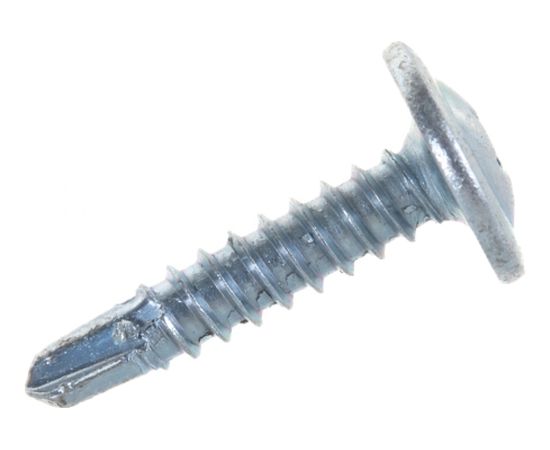 Саморез с прессшайбой Метизный двор 4,2х19 сверло уп. 1 кг 4690441023520 – изображение 3