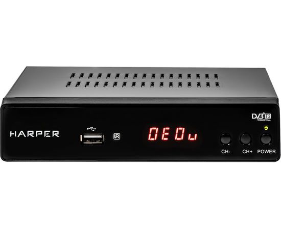 Цифровой телевизионный приемник HARPER DVB-T2 HDT2-5050 с функцией FULL HD медиаплеера H00001479 – изображение 3