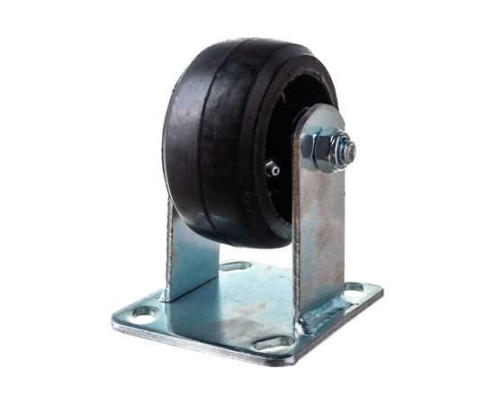 Колесо большегрузное обрезиненное неповоротное FCD42 100 мм MFK-TORG 1081100 – изображение 3