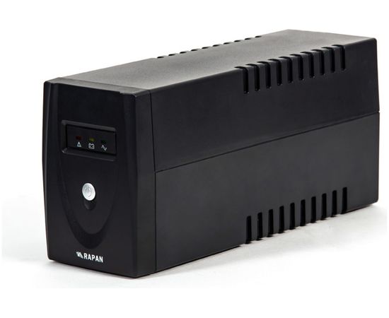 Интерактивный источник питания RAPAN-UPS 600 220В 600ВА/350Вт меандр с АКБ 7 Ач 739 – изображение 3