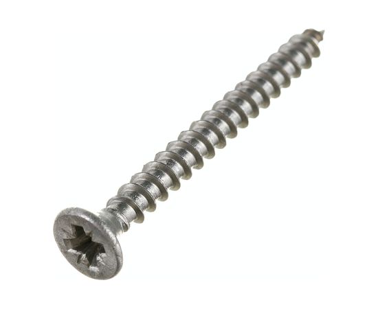 Универсальный шуруп ЕВРОПАРТНЕР с пот. гол. 4х40 нержав. сталь 8 шт. G2 4040 1 – изображение 3