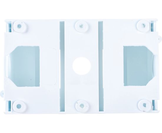 Бокс для автоматических выключателей Урал ПАК на 2-4 модуля 75х124х57мм. IP20, индивидуальный штрих-код, (28) БВ-5119075-028-i – изображение 3