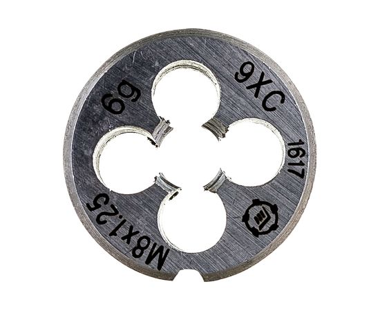 Плашка М 8 х1.25 9ХС ТМ Туламаш 57879 – изображение 3