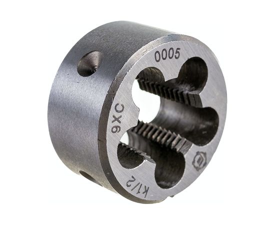 Плашка, коническая К 1/2 дюйма 9ХС ТМ Туламаш 58002 – изображение 3