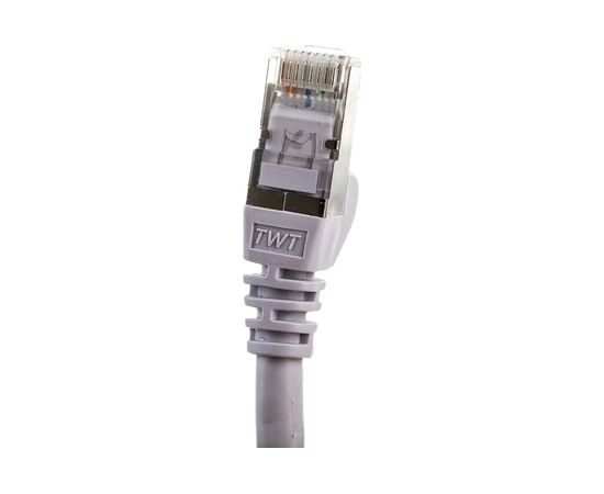 Патч-корд TWT RJ45-RJ45, 4 пары, FTP, категория 6, 3 м, серый, 45-45-3.0/S6-GY – изображение 3