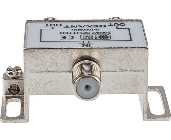 Делитель ТВ REXANT на 2 выхода F разъём 5-1000 МГц 05-6001 – изображение 4