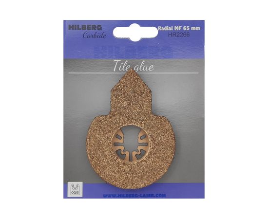 Полотно зачистное по плиточному клею TWS 65 мм Hilberg HR2266 – изображение 4