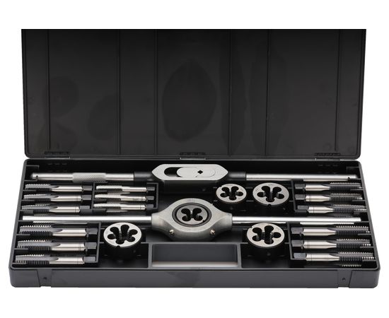 Резьбонарезной набор Bucovice Tools M 2-II, 23 предмета, M12-M20, в пластиковом кейсе 310200 – изображение 4