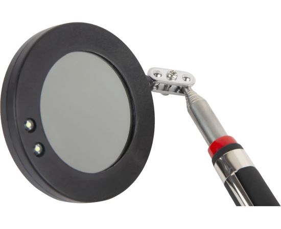 Смотровое круглое зеркало на телескопической рукоятке со светодиодной подсветкой WDK-65452 WIEDERKRAFT – изображение 4