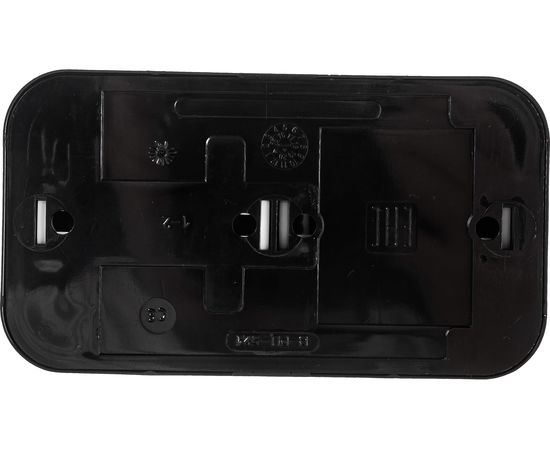 Блок Bylectrica 1 выключатель + розетка ОУ, серия ПРАЛЕСКА, черный, В-РЦ-521 черный – изображение 4