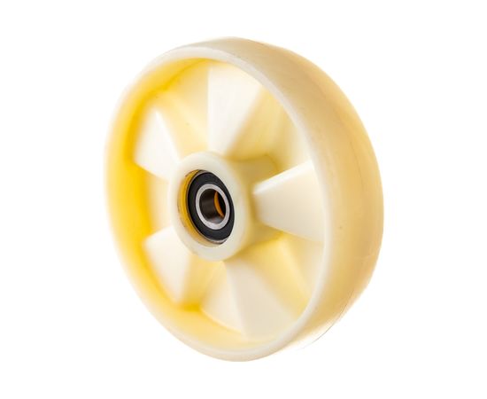 Колесо б/г без кронштейна опорное полиамидное 200 мм MFK-TORG 1040200 V-Poliamide – изображение 4