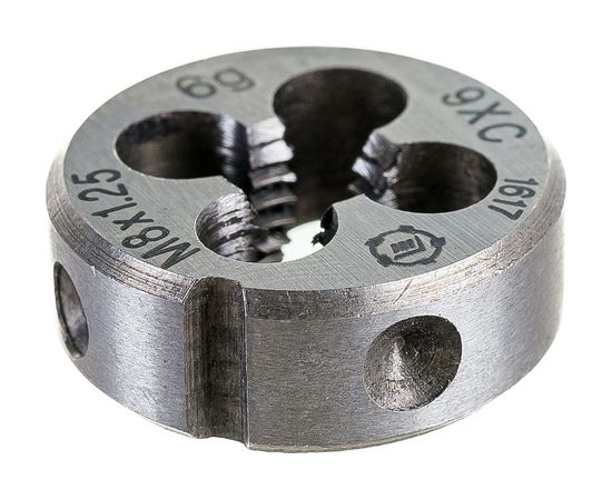 Плашка М 8 х1.25 9ХС ТМ Туламаш 57879 – изображение 4