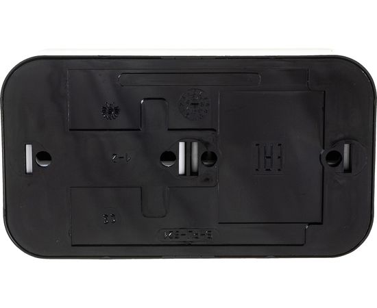 Блок Bylectrica 1 выключатель + розетка ОУ, серия ПРАЛЕСКА, черный, В-РЦ-521 черный – изображение 5