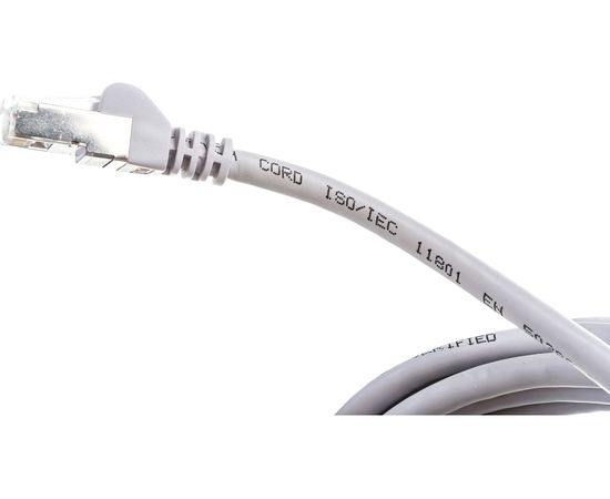 Патч-корд TWT RJ45-RJ45, 4 пары, FTP, категория 6, 3 м, серый, 45-45-3.0/S6-GY – изображение 5