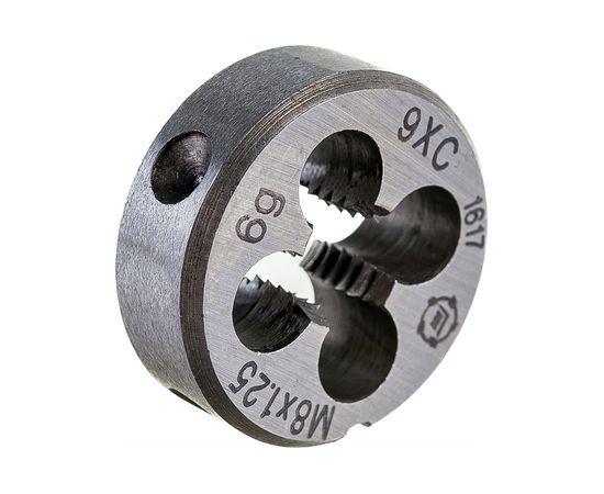 Плашка М 8 х1.25 9ХС ТМ Туламаш 57879 – изображение 5