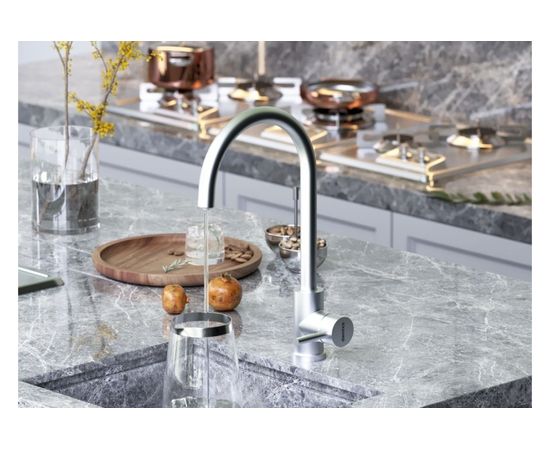 Смеситель для кухни Damixa Merkur с фильтрацией, никель DX710730000 – изображение 6