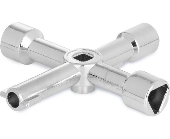 Ключ для электрошкафов VIRA с 5 рабочими профилями и битой 514005 – изображение 6