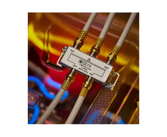 Делитель ТВ REXANT на 4 выхода F разъём 5-1000 МГц 05-6003 – изображение 6