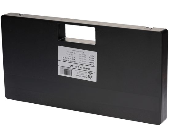 Резьбонарезной набор Bucovice Tools M 2-II, 23 предмета, M12-M20, в пластиковом кейсе 310200 – изображение 6
