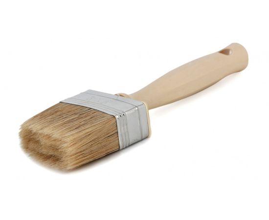 Ракля ZOLDER Standart 70 х 30 мм, натуральная щетина, ручка пластик 182074m 