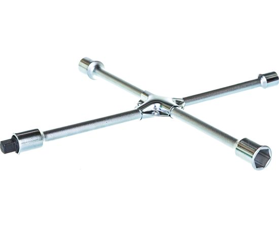 Крестовой ключ 17 19 21 22 мм , адаптер 1/2 L=400мм FORCE 681B400 