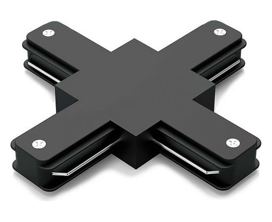 Коннектор для трековых шинопроводов GAUSS черный 1/50 TR111 