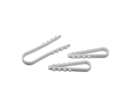 Дюбель-хомут NAVIGATOR 71 848 NCU-5-10-45-50/WH для круглого кабеля бел. уп.50шт 71848 410742 