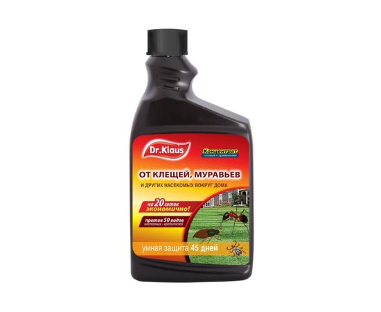 Запасной флакон концентрат от муравьев, клещей и других ползающих насекомых Dr.Klaus 1 л DK06240011 