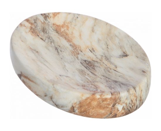 Мыльница Vanstore бежевый мрамор 401-04 