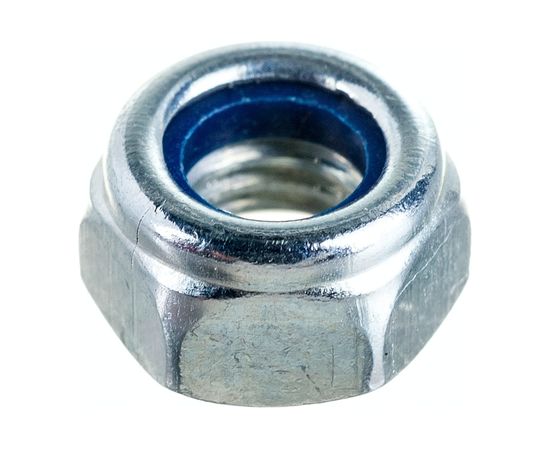 Самоконтрящаяся гайка Стройметиз М6 DIN 985, цинк уп. 14 шт 3040041 
