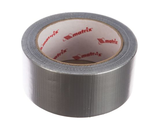 Армированная, влагостойкая лента MATRIX 48мм х 25м серебристая 89068 