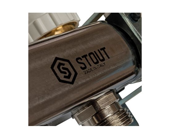 Коллектор из нержавеющей стали в сборе с расходомерами STOUT 3 выхода SMS 0907 000003 – изображение 11