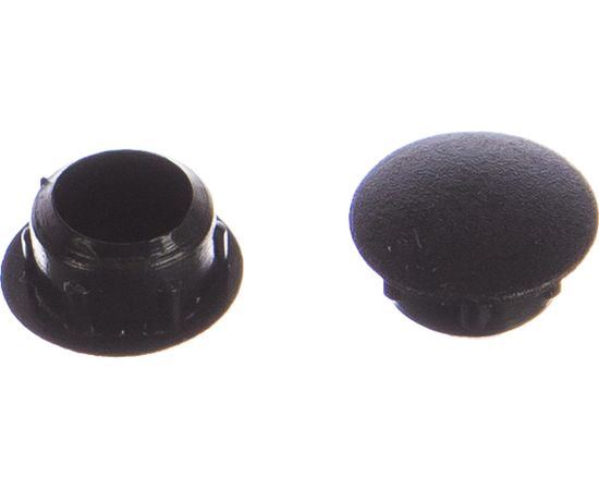 Декоративная заглушка Tech-Krep 10 мм черная 35 шт - пакет 108876 – изображение 2