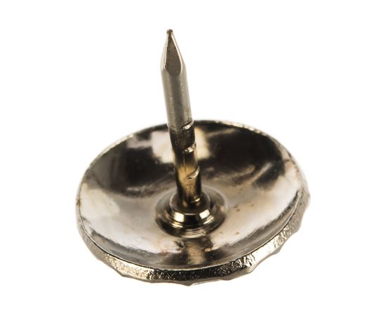 Мебельный гвоздь ЕВРОПАРТНЕР 1505 М никель 20 шт. 13 3079 11 – изображение 2