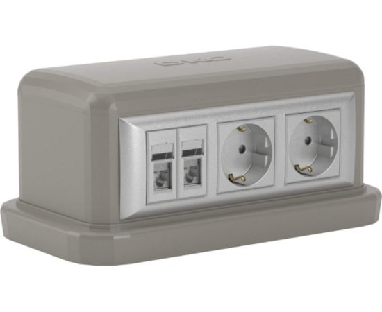 Напольная башенка DKC BUS 12 модулей, серый 09070 – изображение 2