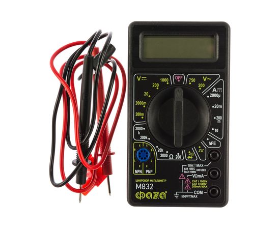 Цифровой мультиметр ФАZА M832 5000414 – изображение 2