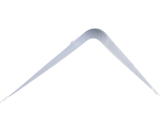 Кронштейн MFK-TORG модель1 Л 100х125 0.7мм белый К-108 Л – изображение 3